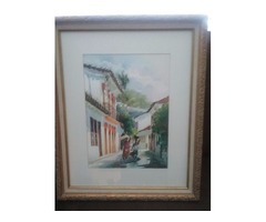 A pair of watercolor paintings,,and other items | free-classifieds-usa.com - 2