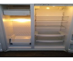 White ge side by side fridge with ice | free-classifieds-usa.com - 2