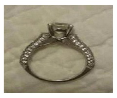2 Carat Solitaire-14K White Gold- Moissanite Engagement Ring | free-classifieds-usa.com - 1
