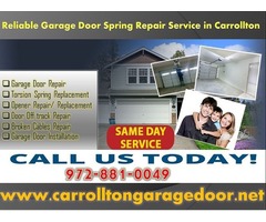 Reliable Garage Door Spring Repair Service in Carrollton, TX | free-classifieds-usa.com - 1