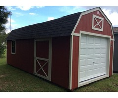 12x24 Custom Lofted Portable Building $257/mo - No Credit Check & Free Delivery | free-classifieds-usa.com - 1