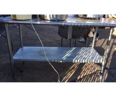 JIMEX CORP 60" STAINLESS STEEL WORK TABLE 4012CC | free-classifieds-usa.com - 1