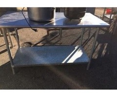 ELAG305 ADVANCE TABCO STAINLESS STEEL WORK TABLE 60" 4023CC | free-classifieds-usa.com - 1