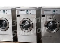 Maytag Front Load Washer Coin Op 25LB MFR25PCAVS 3PH Stainless Steel Used | free-classifieds-usa.com - 1