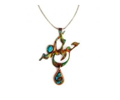 ALANGOO- Persian Calligraphy Earring & Calligraphy Necklace	 | free-classifieds-usa.com - 2
