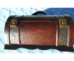 Rustic Style Chest Buckled Trunk | free-classifieds-usa.com - 2