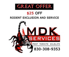 Mdk $25 off Rodent Exclusion and Service | free-classifieds-usa.com - 1