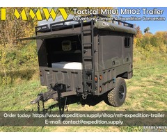 Military HMMWV Tactical M1101 M1102 Trailer Adventure Camper & Expedition Conversion | free-classifieds-usa.com - 1