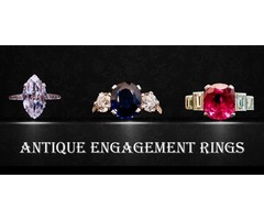 Double Snake Engagement Ring with a Diamond & Sapphire from Beverley R | free-classifieds-usa.com - 1