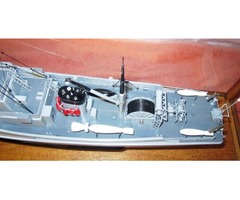 BOAT MODEL - Nautical - USS WHIPPOORWILL in Case - Estate of Capt | free-classifieds-usa.com - 3