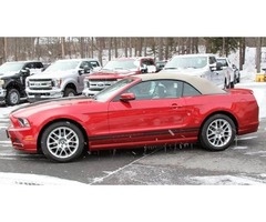 2013 Red Ford Mustang Convertible V6! Only 33K Clean Miles | free-classifieds-usa.com - 2