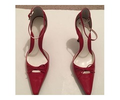 Gianni Bini Women Flame Red Dress Shoes | free-classifieds-usa.com - 2