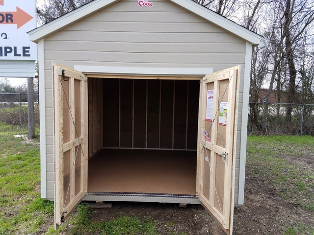 10x12 Utility Shed With LP Smartside Lap Siding - Home 