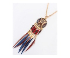 Buy Dream Catcher Feather Necklace Now – 50% OFF & FREE SHIPPING | free-classifieds-usa.com - 1