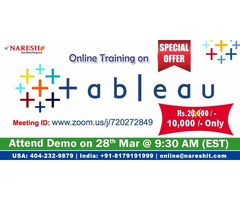 Tableau Online Training in the USA with Special Offer - NareshIT | free-classifieds-usa.com - 1