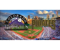 Colorado Rockies vs. Pittsburgh Pirates Tickets - TixBag | free-classifieds-usa.com - 1