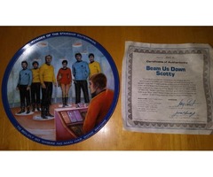 Limited Addition Susie Morton Star Trek Plates | free-classifieds-usa.com - 3
