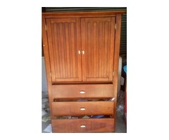 Wood TV Cabinet with 3 Drawers | free-classifieds-usa.com - 1
