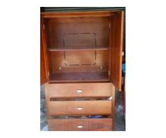 Wood TV Cabinet with 3 Drawers | free-classifieds-usa.com - 2